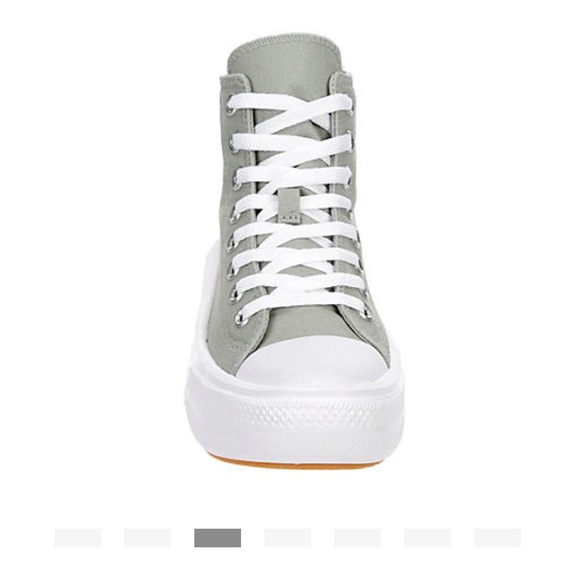 BRAND NEW CONVERSE WOMENS CHUCK TAYLOR ALL STAR MOVE HIGH TOP - PALE GREEN - Picture 3 of 7